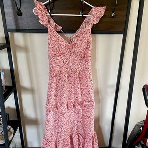NWT Pink floral dress
